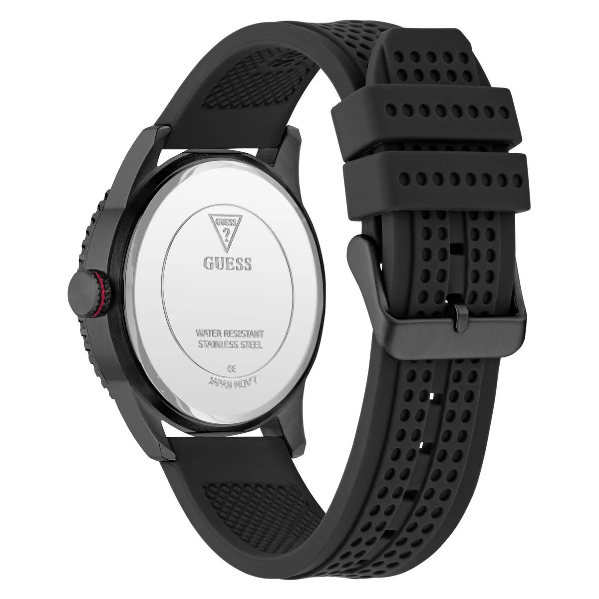 Schwarze Varsity G Quarz-Analoguhr