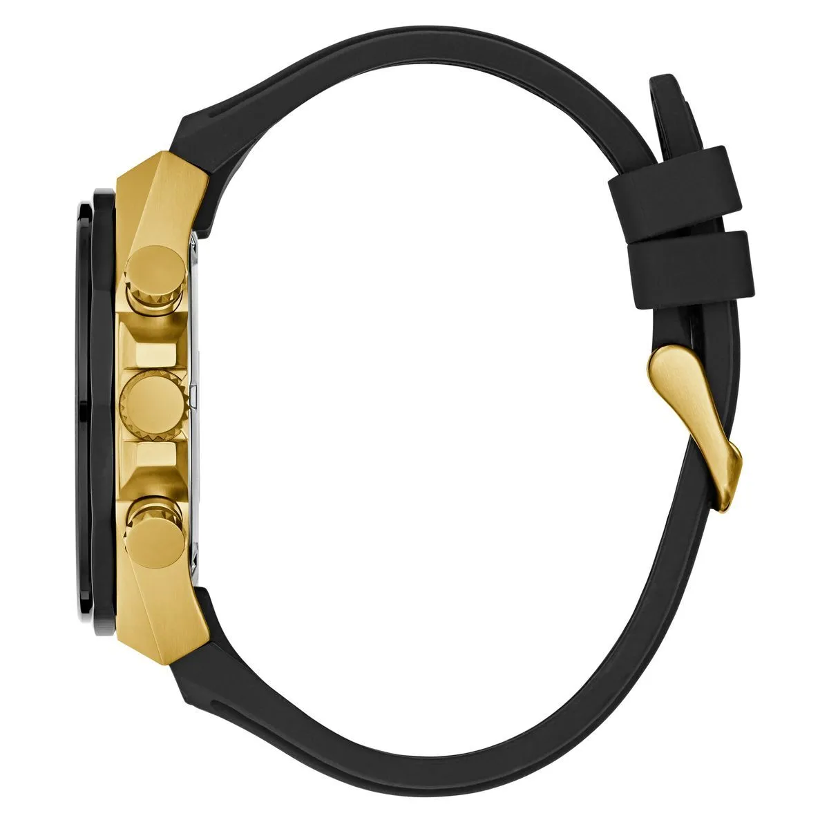 Chronographen-Uhr mit Gummiband
