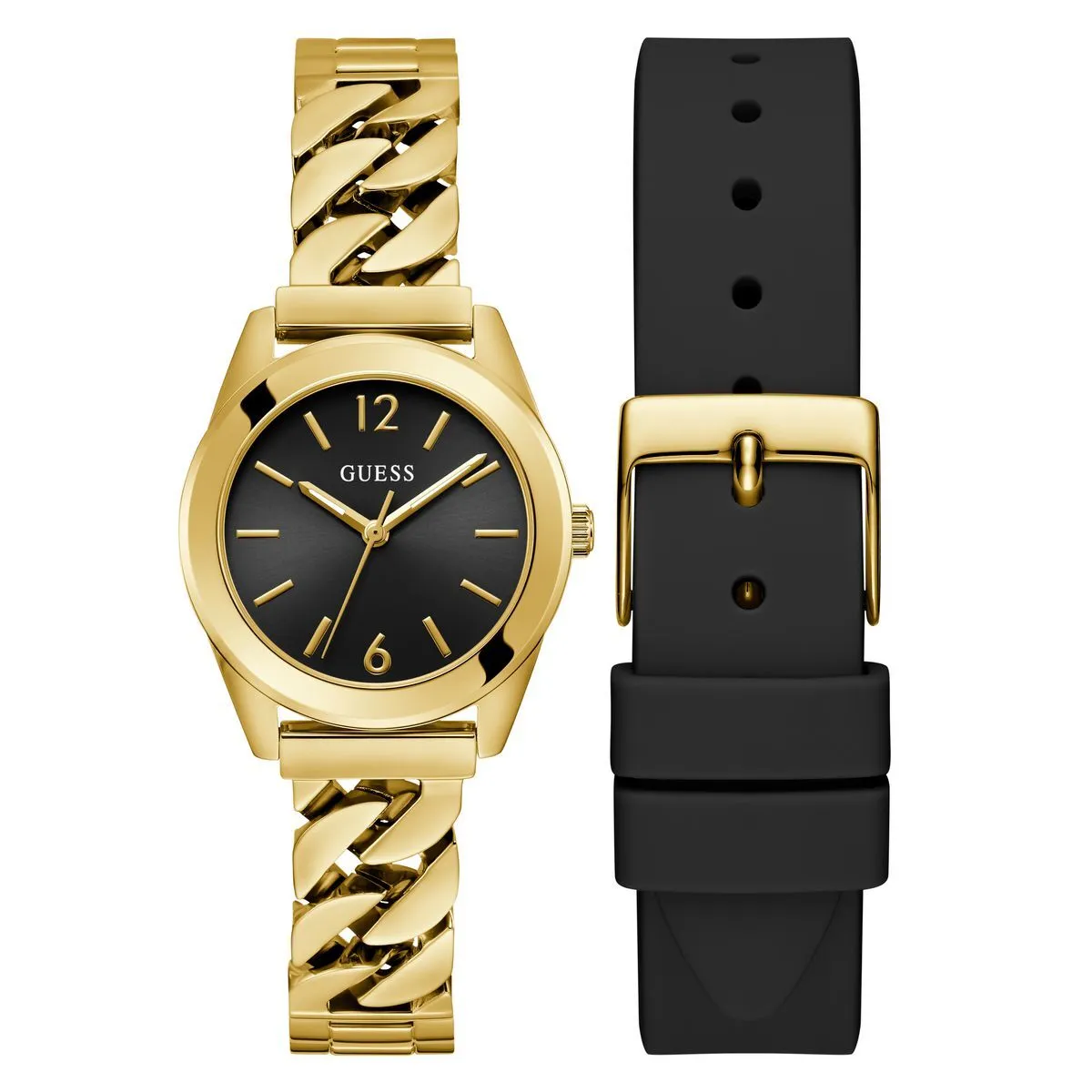 Goldene Gliederketten-Uhr