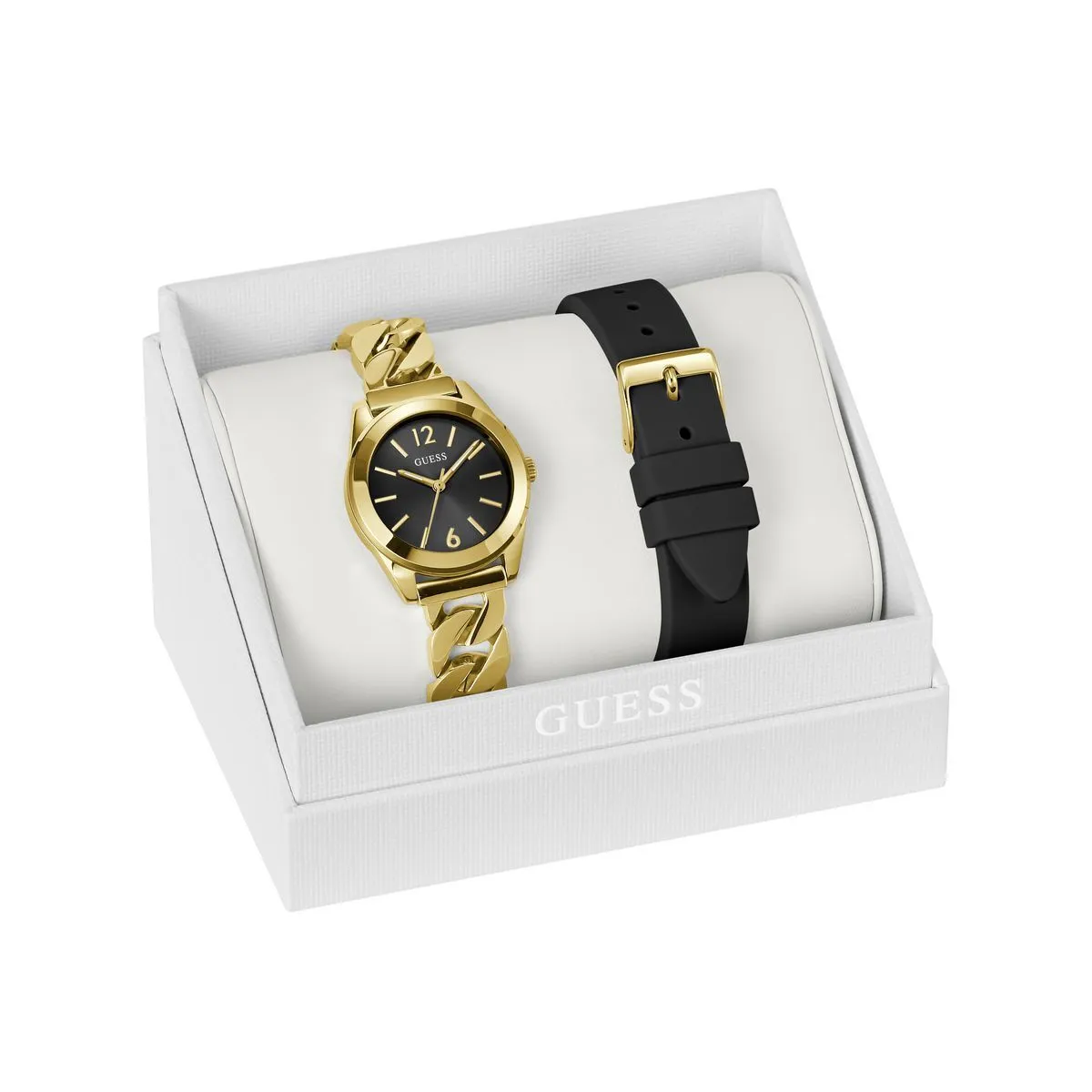 Goldene Gliederketten-Uhr