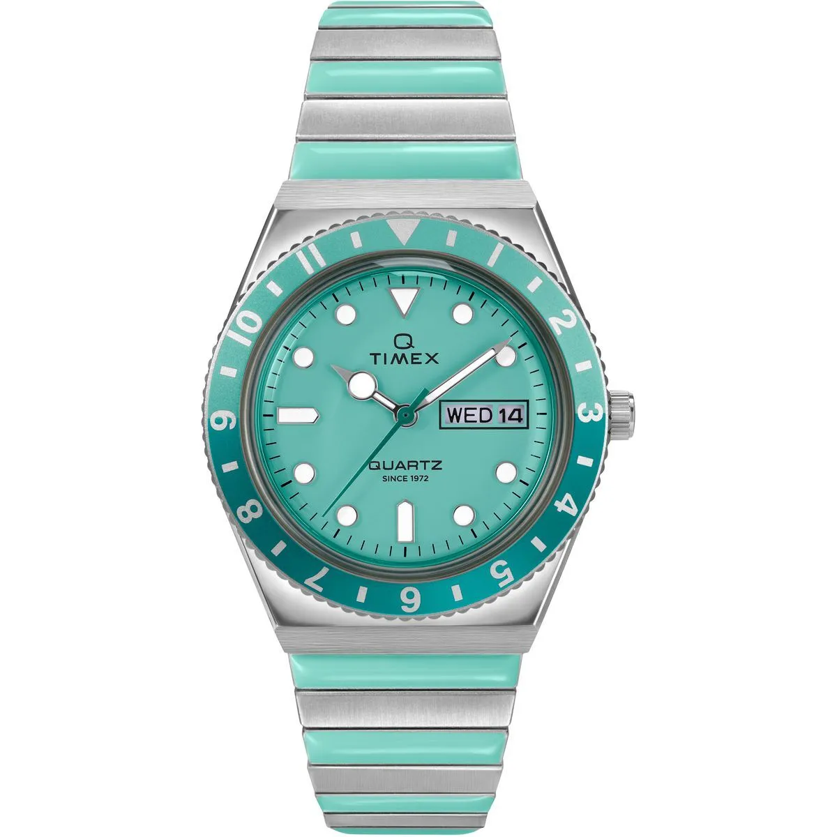 Q Timex Quarz-Analoguhr