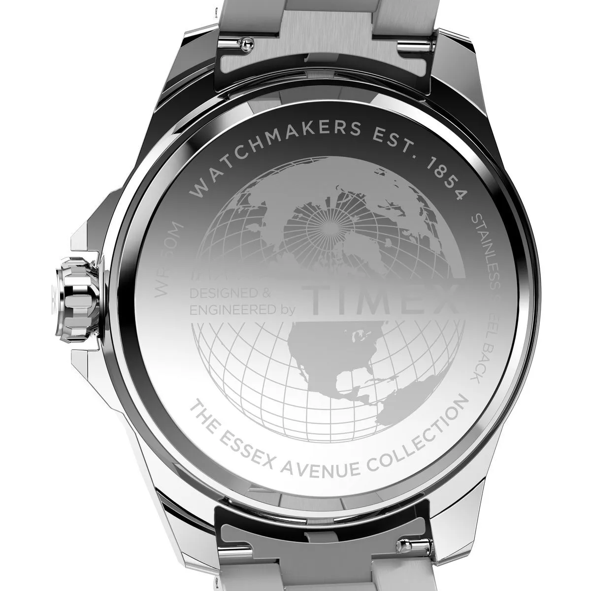 Timex Essex Avenue Silber Uhr