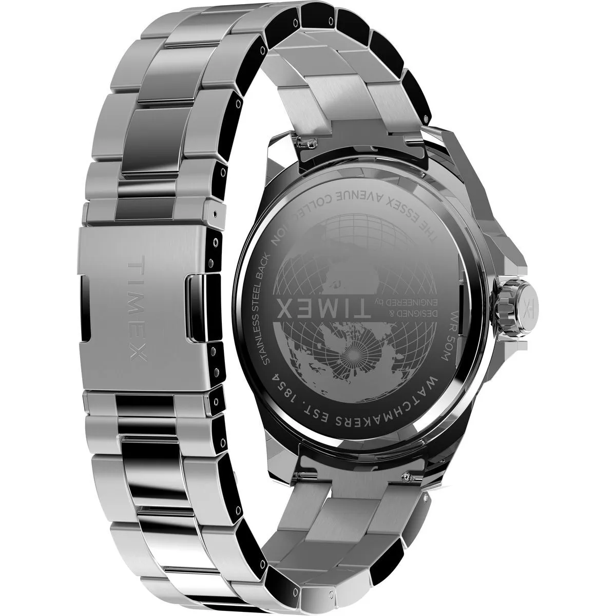 Timex Essex Avenue Silber Uhr