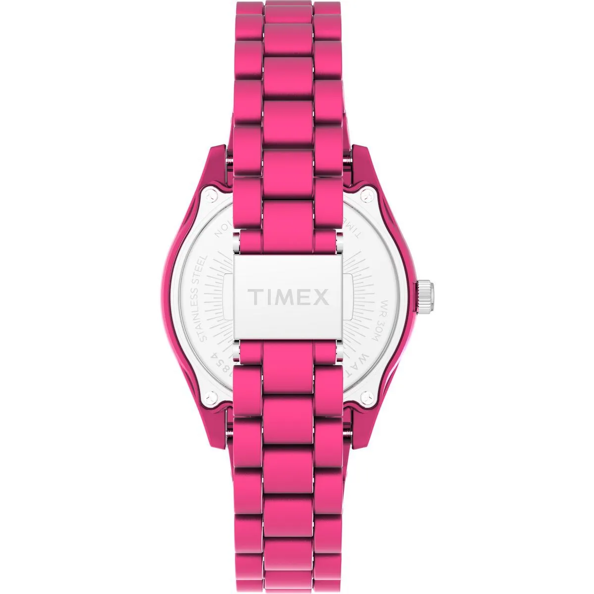 Pinkfarbene Ocean Diver-Style Uhr