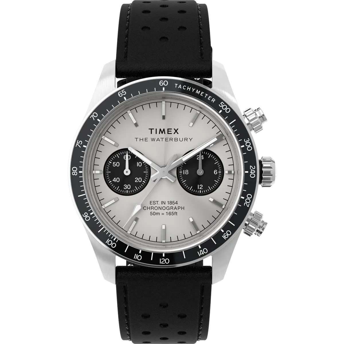Klassische Chronographenuhr Waterbury Heritage