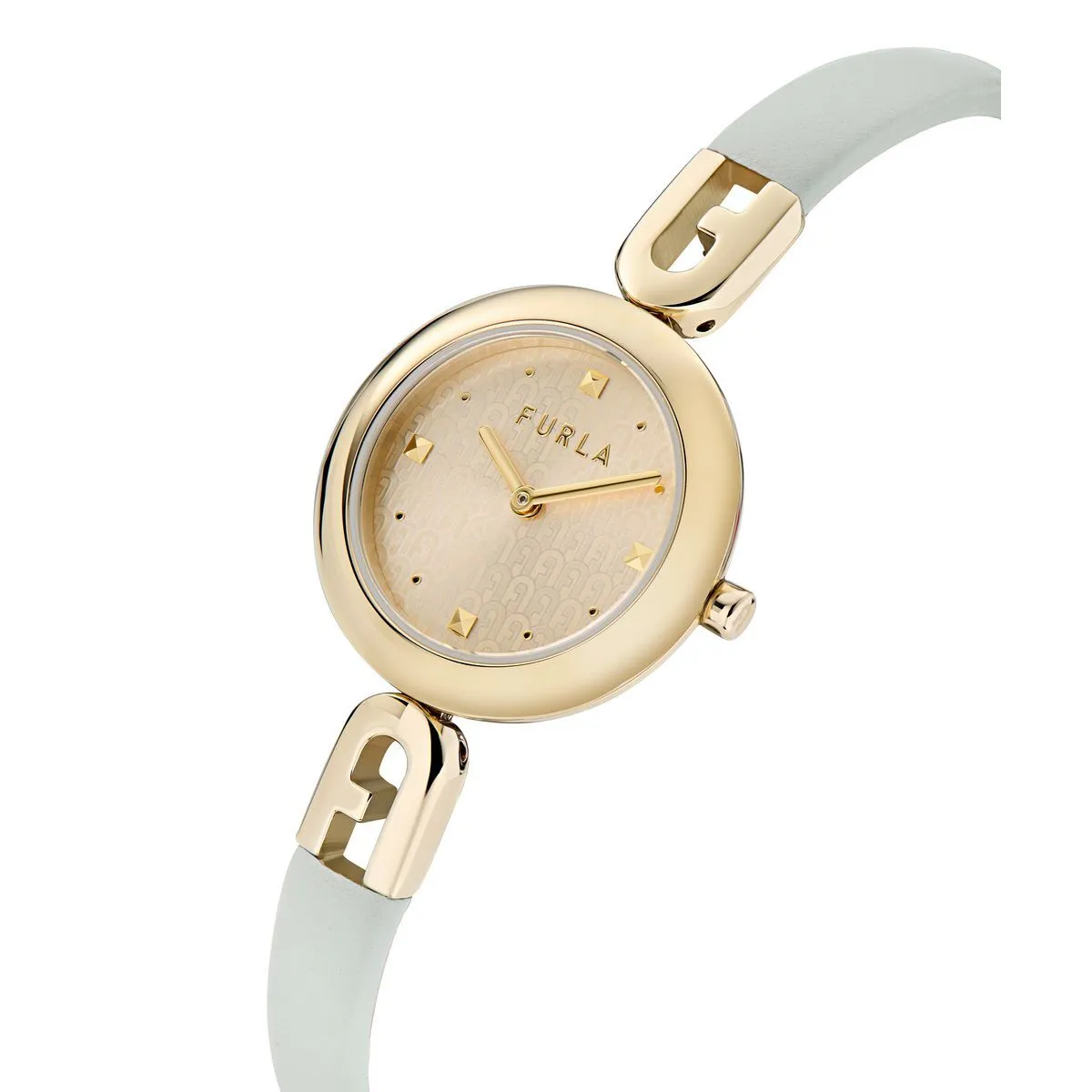 Furla Bangle Goldfarbene Damenuhr