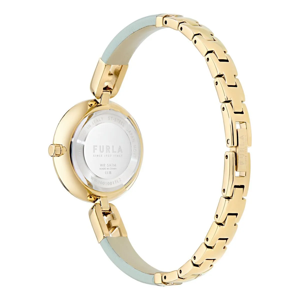 Furla Bangle Goldfarbene Damenuhr