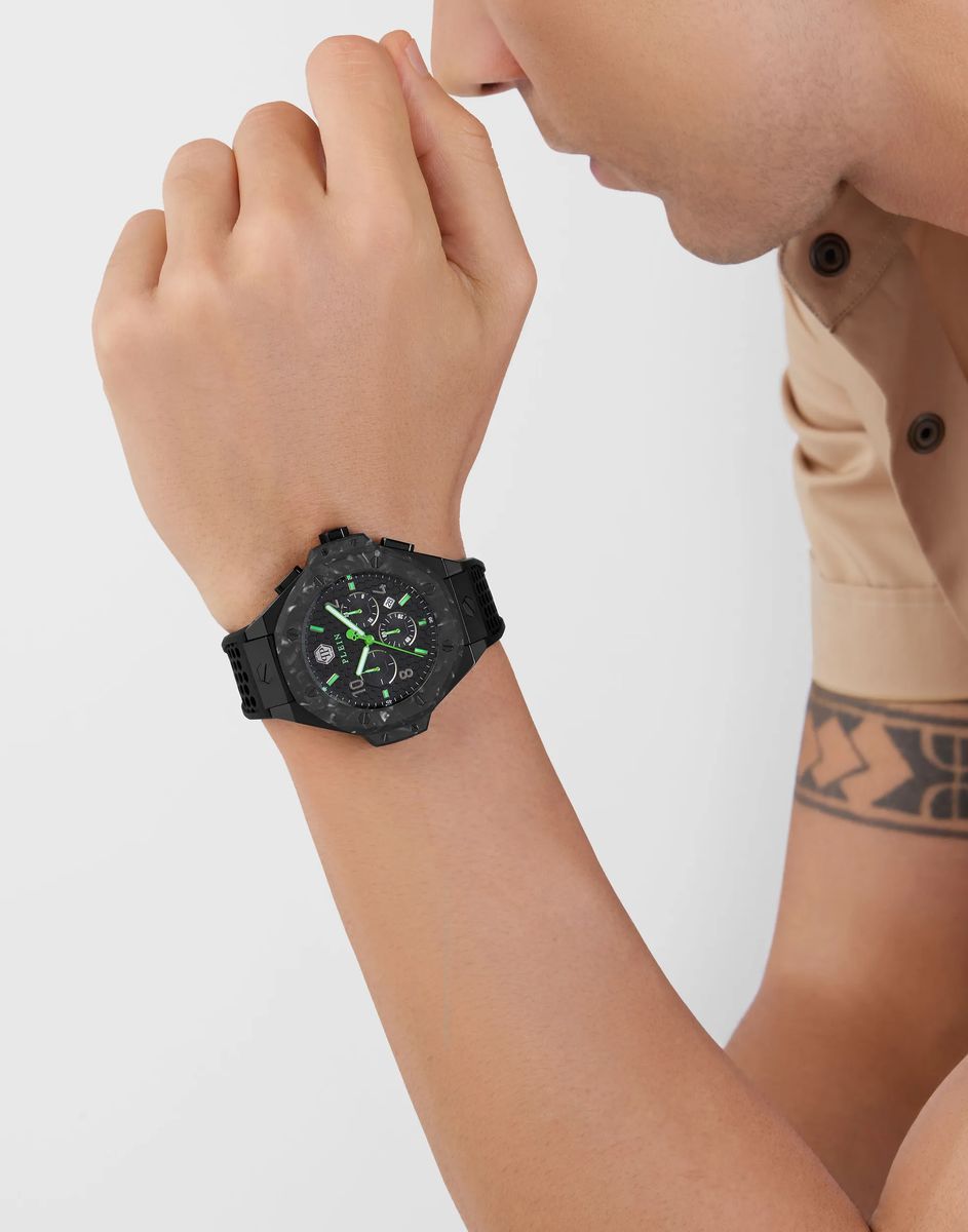 Plein Chrono Royal Schwarze Uhr