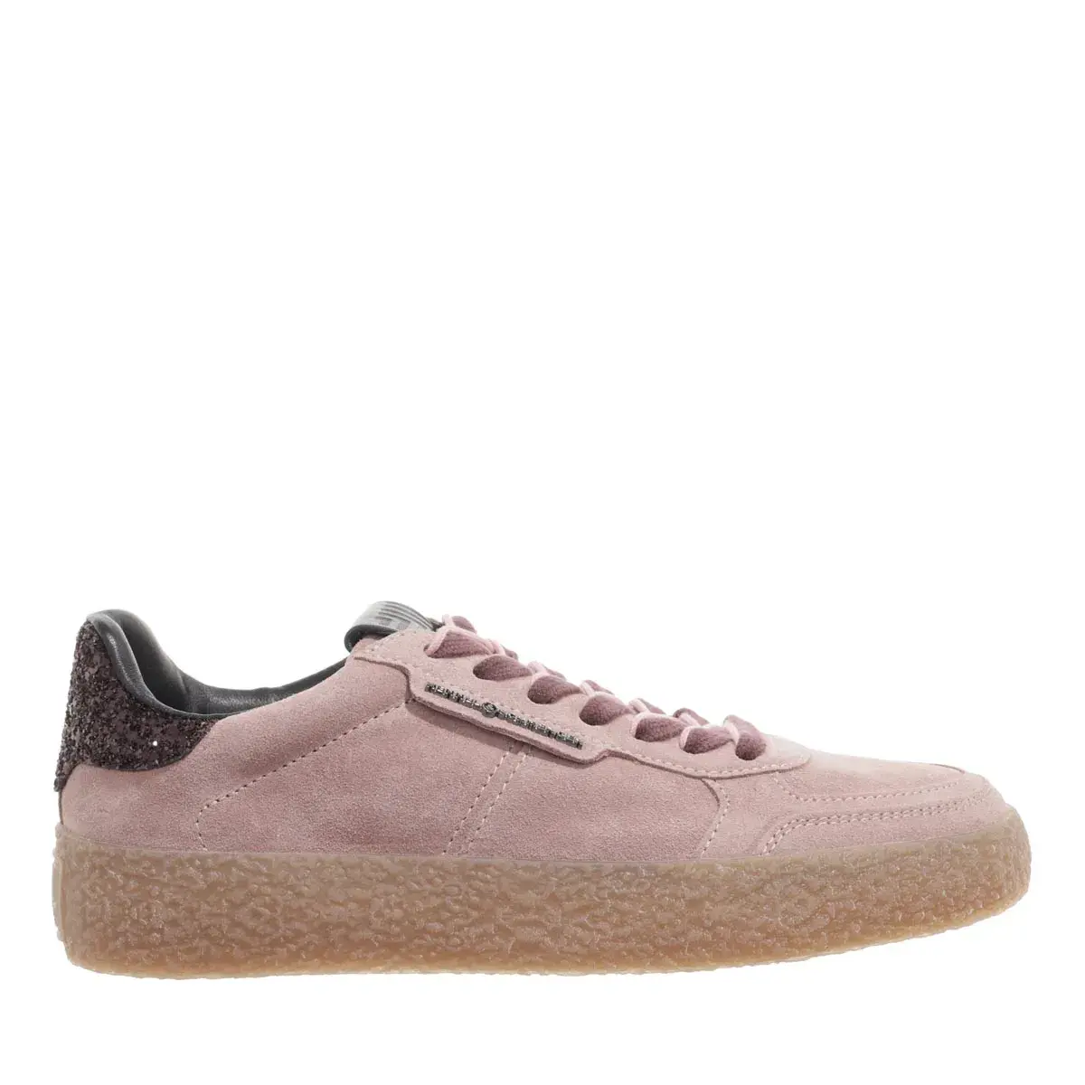 Wildleder-Sneaker mit niedrigem Schaft