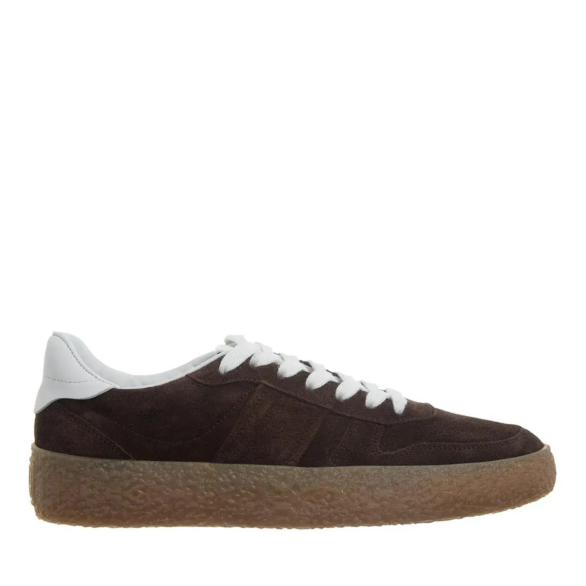 Lässige Wildleder-Plateau-Sneakers