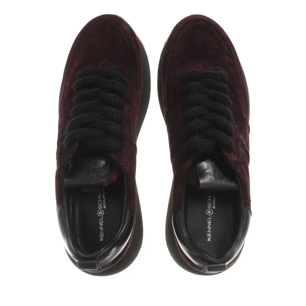 Wildleder-Sneaker mit niedrigem Schaft