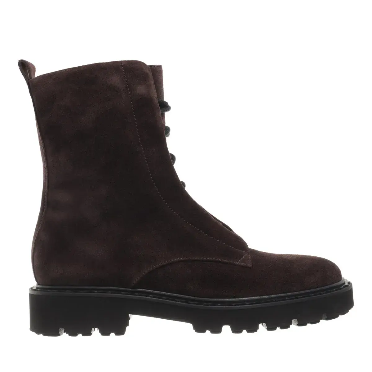 Wildleder Schnürstiefelette