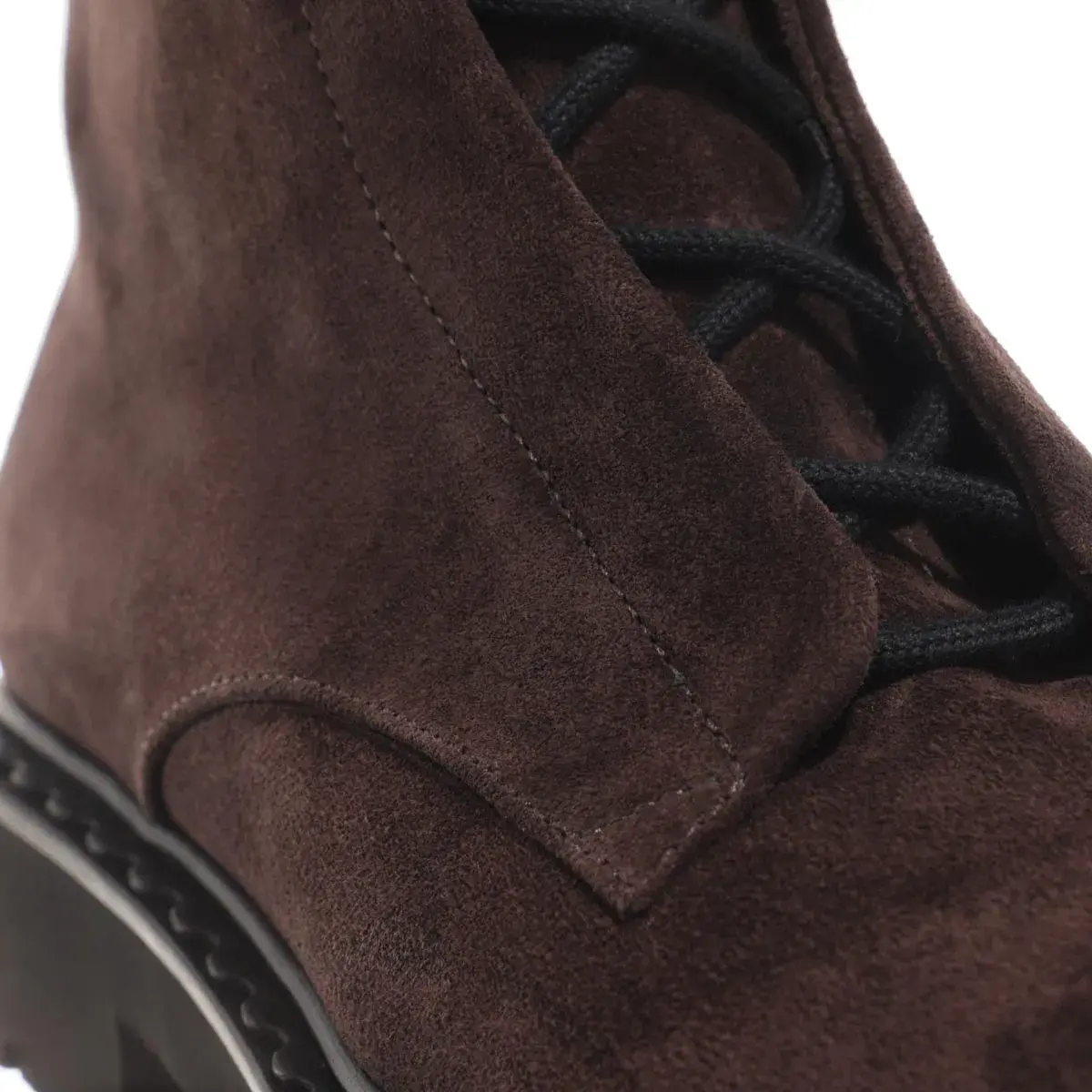 Wildleder Schnürstiefelette