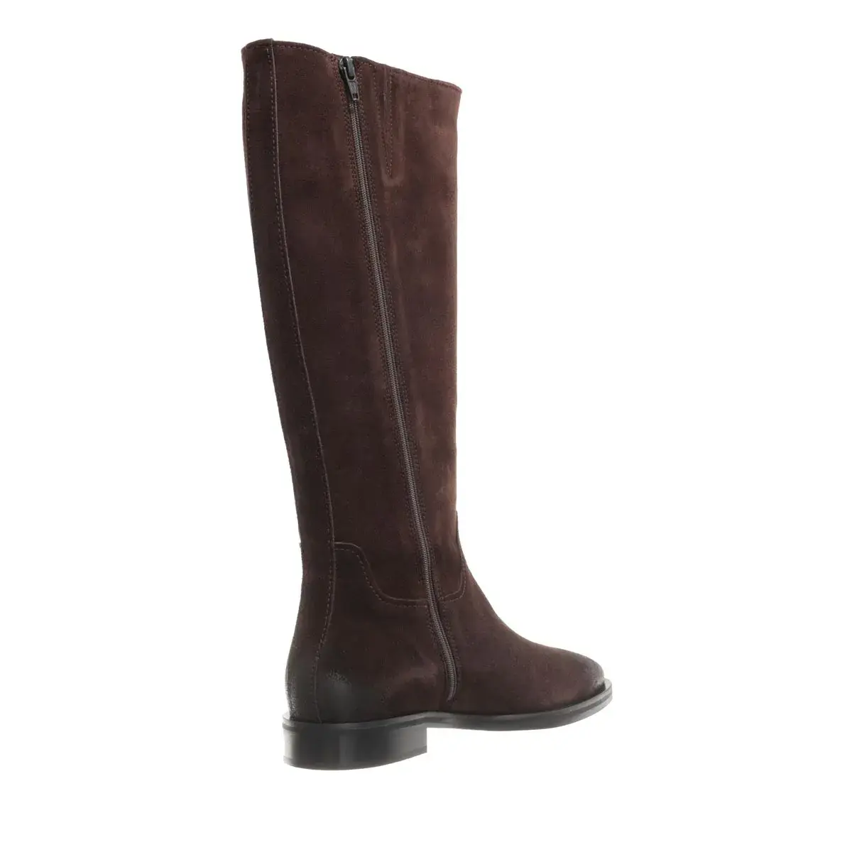 Braune Wildleder Kniehohe Stiefel