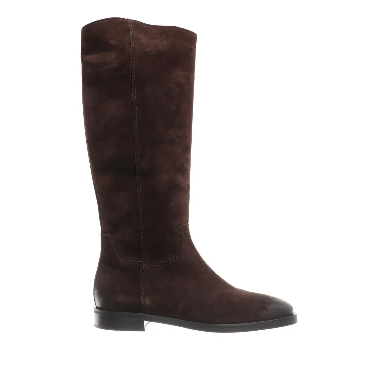Braune Wildleder Kniehohe Stiefel