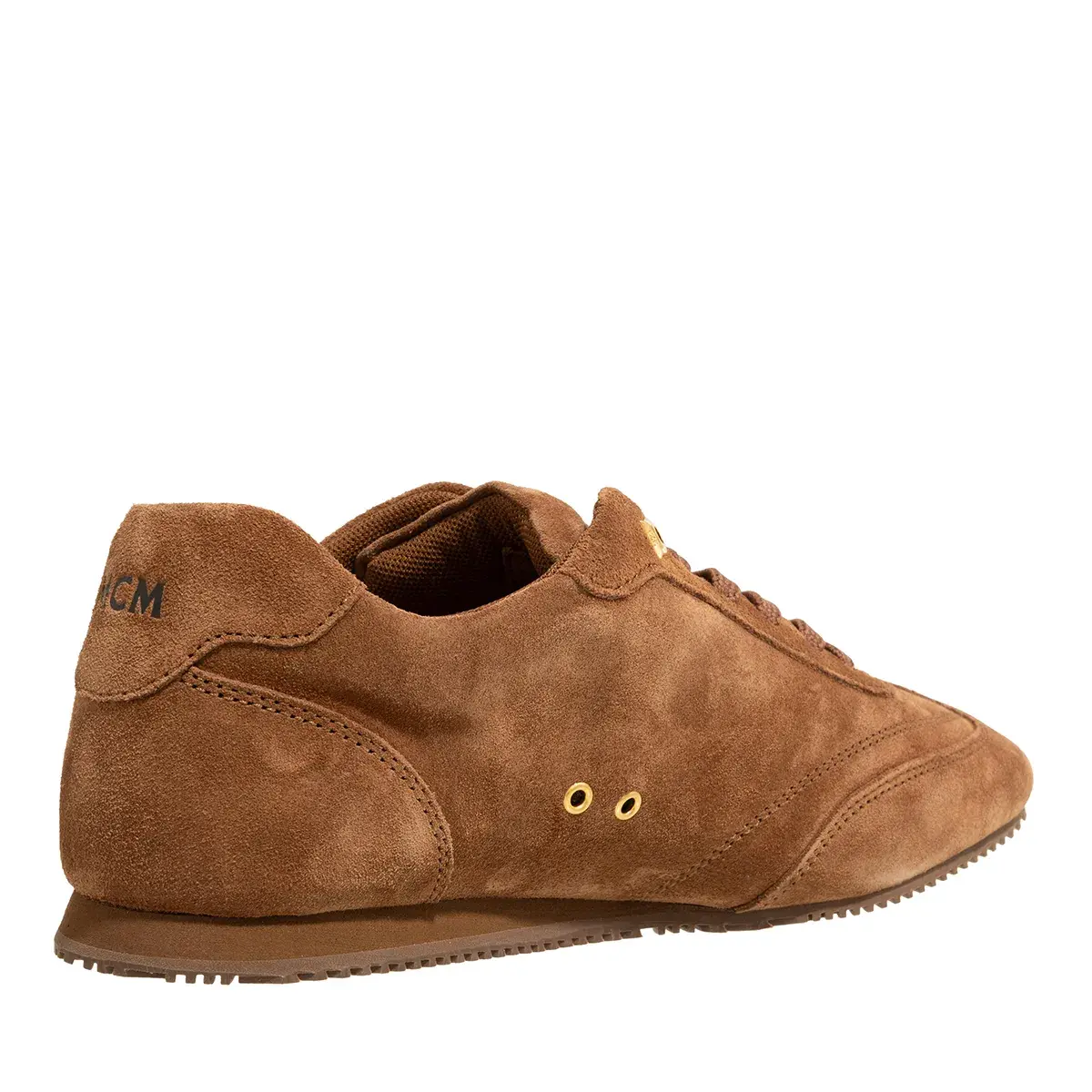 Wildleder-Sneaker mit niedrigem Schaft