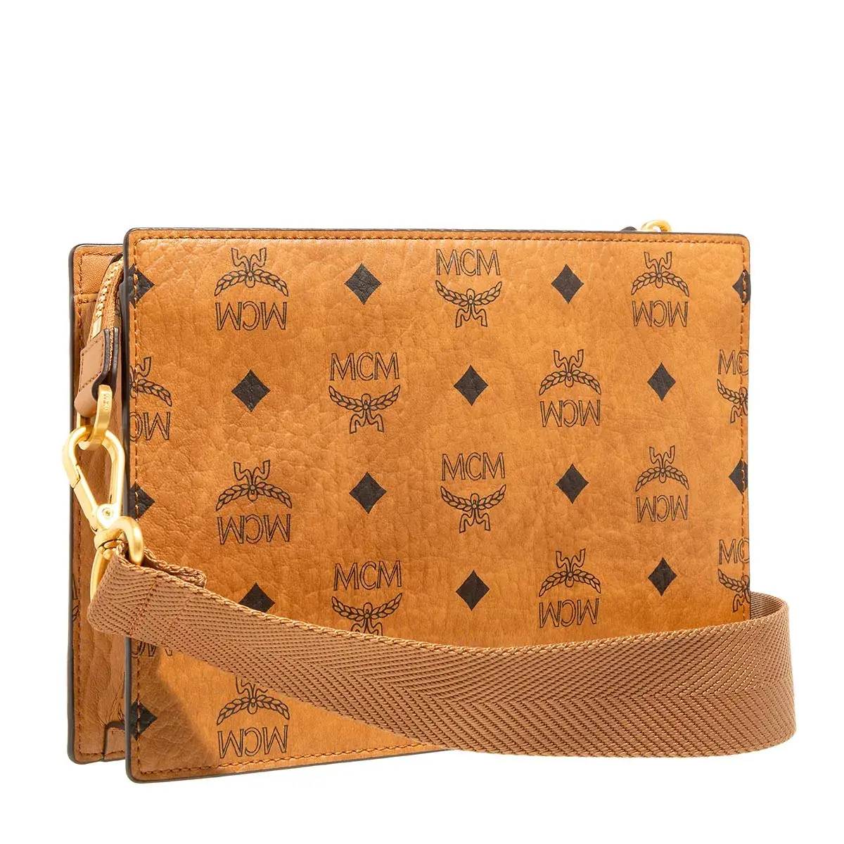 Aren Crossbody Small Cognacbraun
