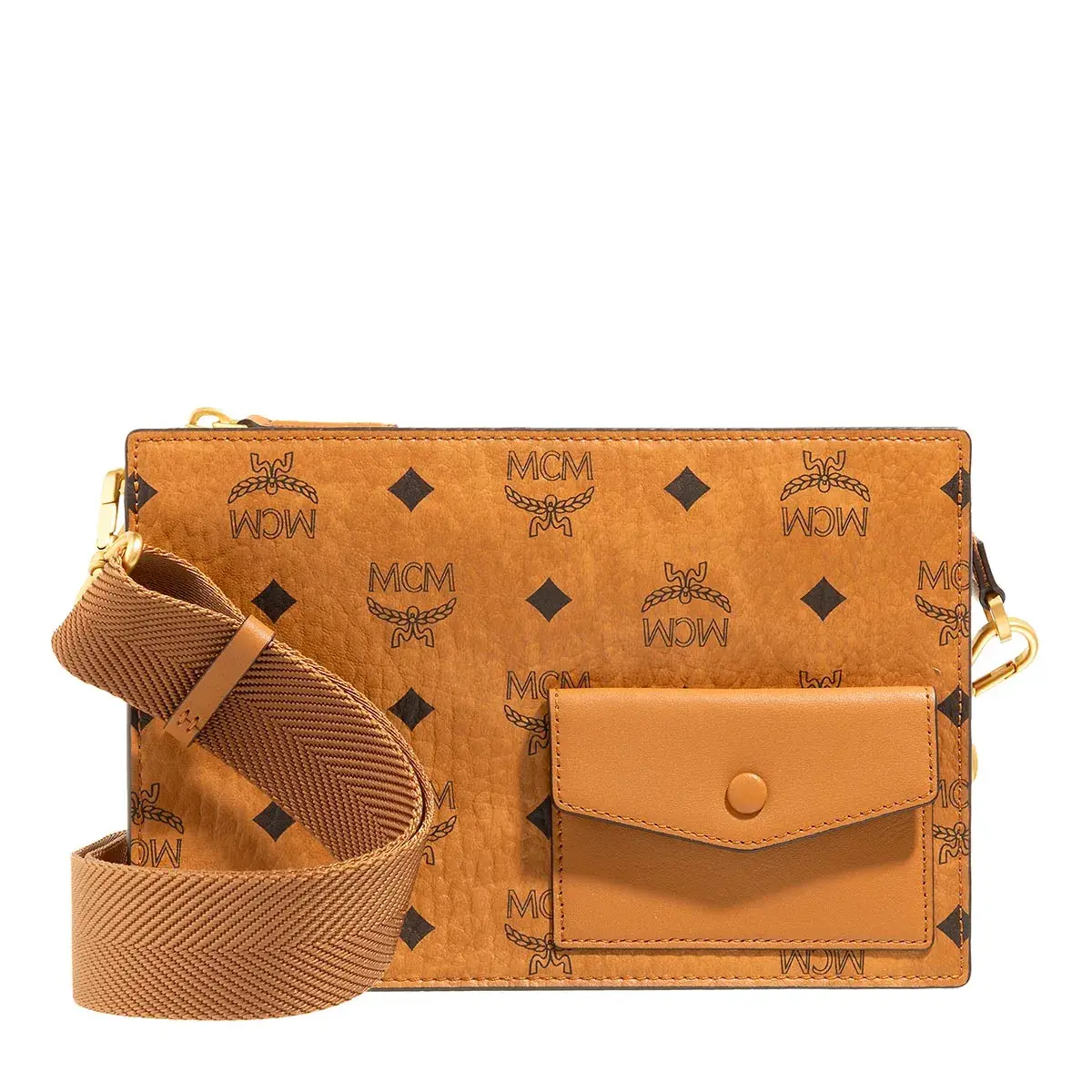 Aren Crossbody Small Cognacbraun