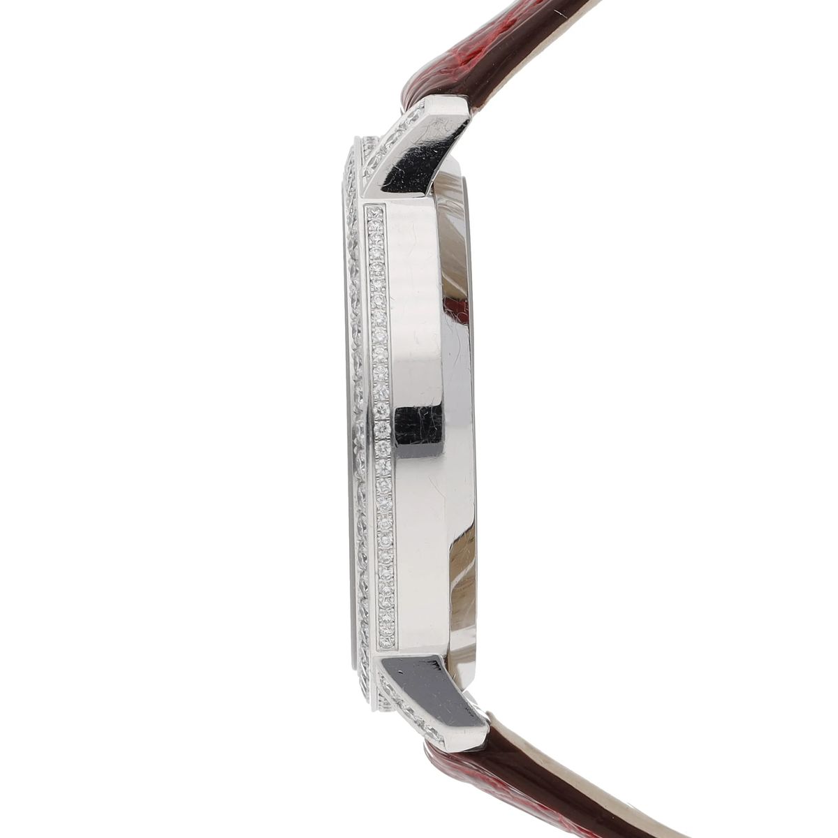 Diamantbesetzte Damen Happy Diamonds Uhr