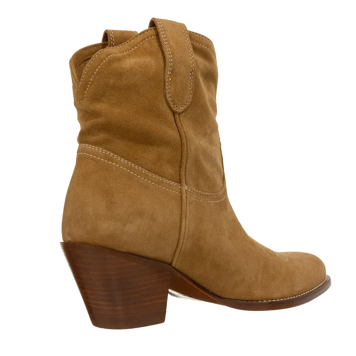 Wildleder Western Stiefeletten