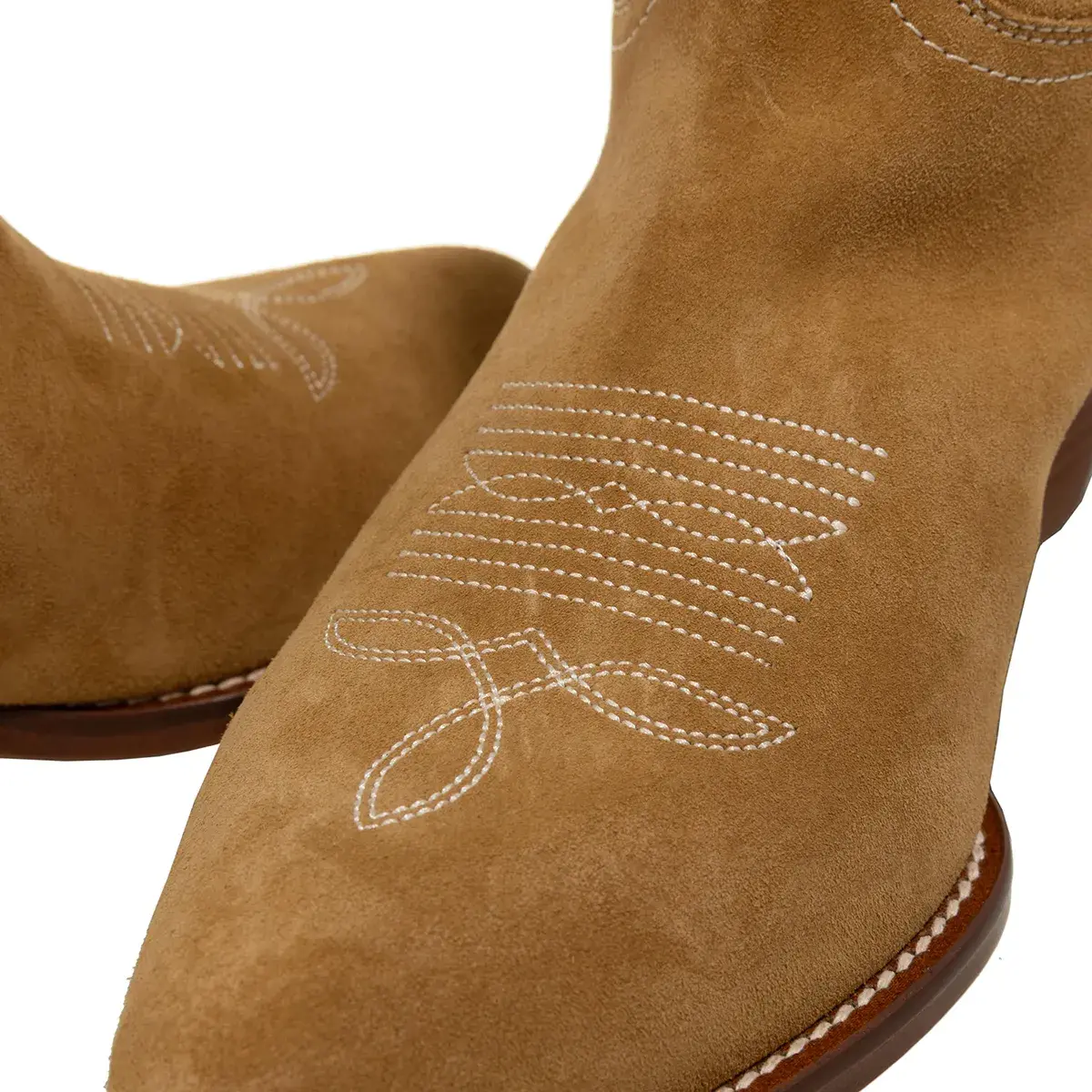 Wildleder Western Stiefeletten