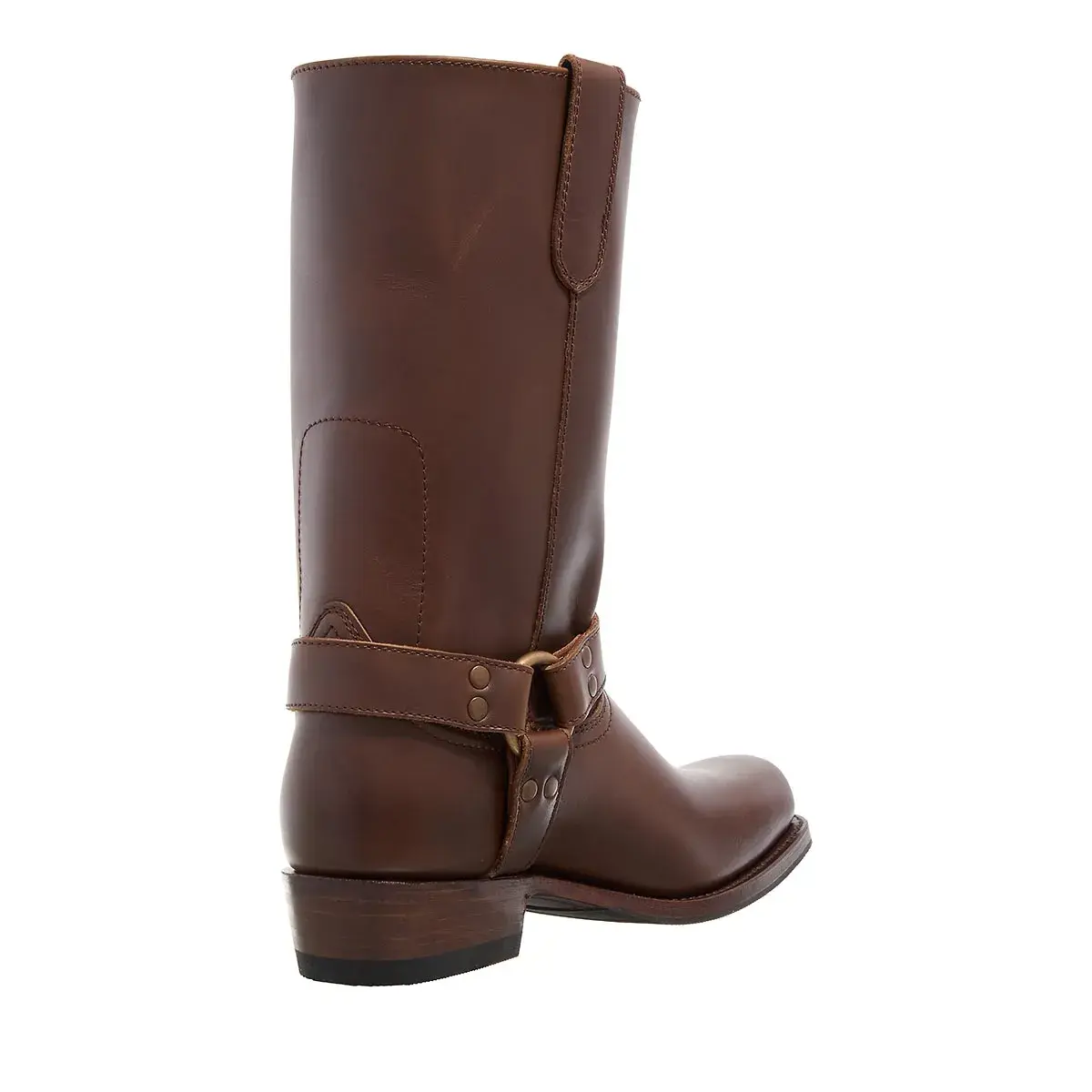 Harness Leder Wadenhohe Stiefel