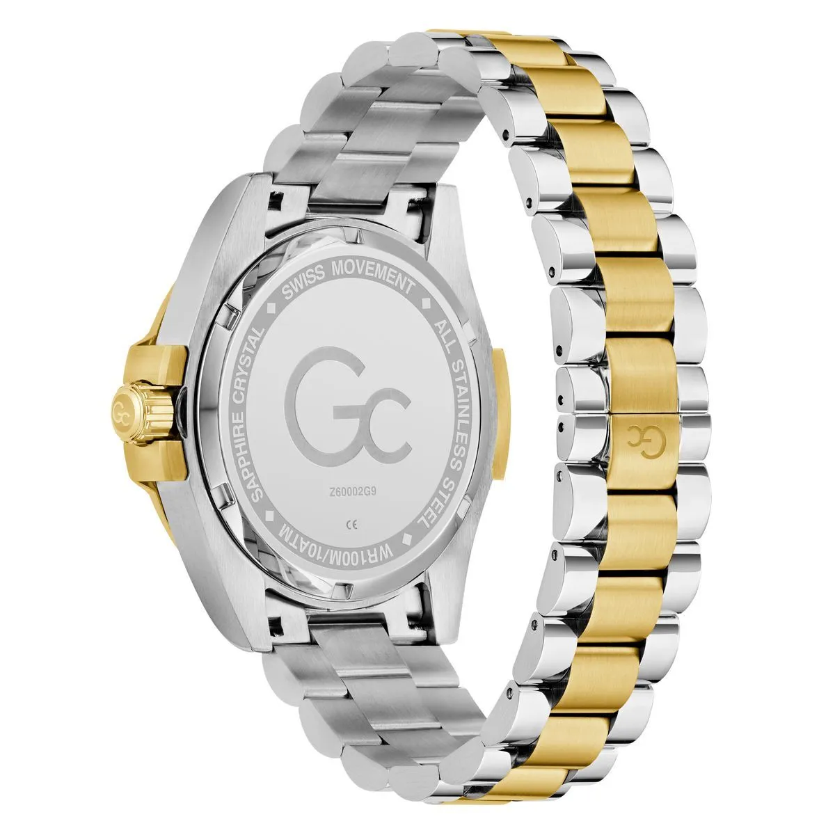 Grün Zifferblatt Zweifarbige Armbanduhr