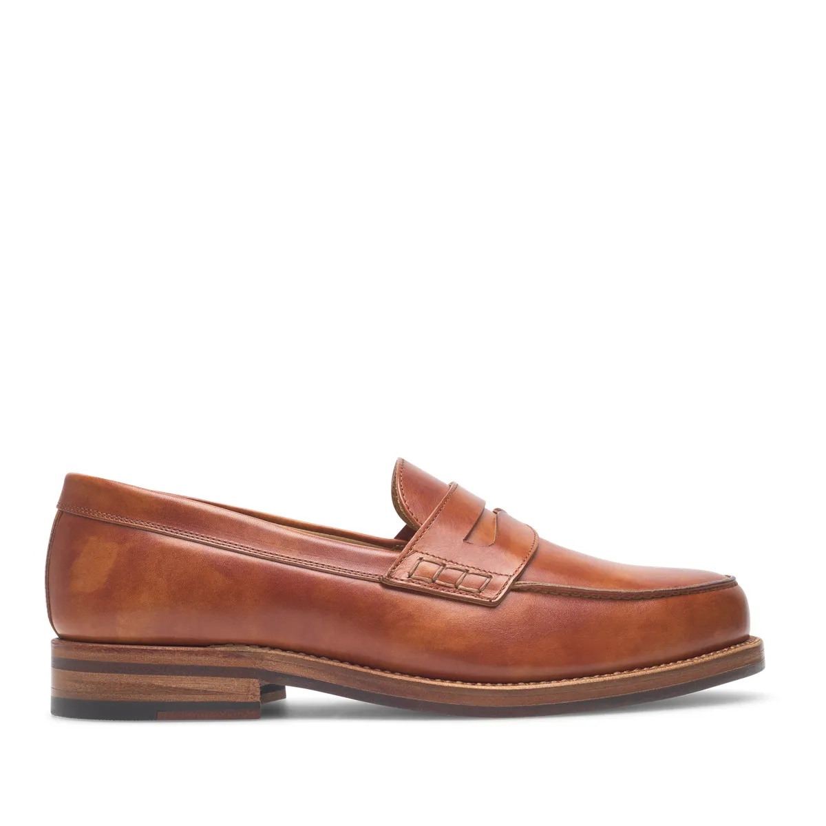 Klassischer Penny Loafer aus Leder