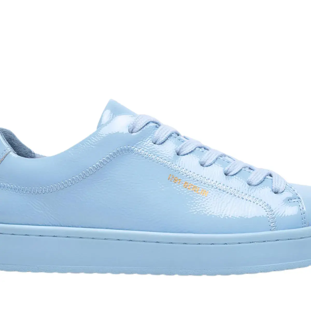 Lackleder Low-Top Sneakers