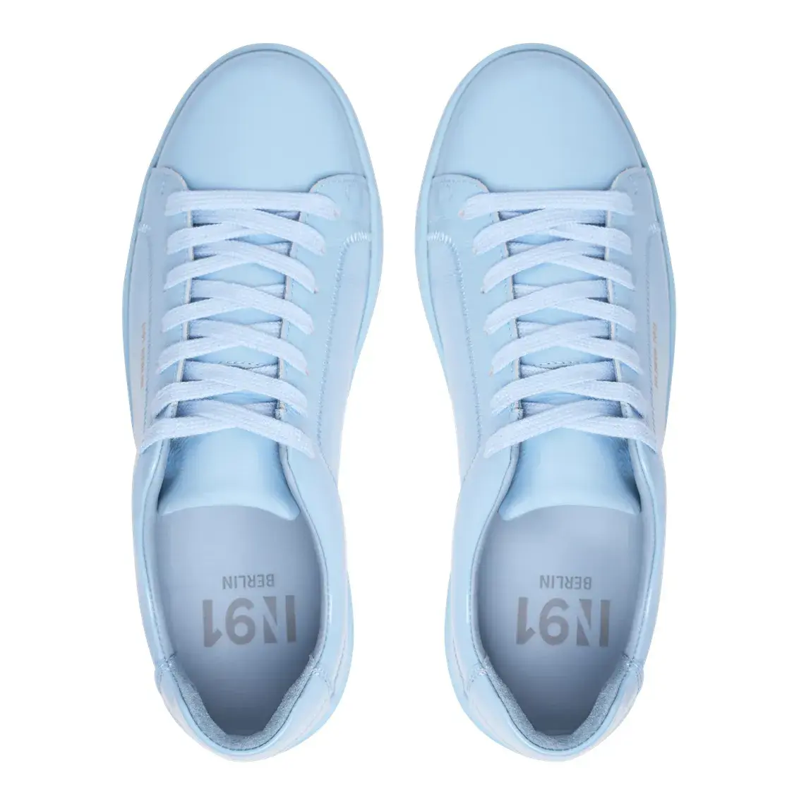 Lackleder Low-Top Sneakers