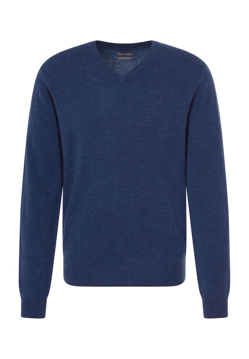 Herren Kaschmir Strickpullover mit V-Ausschnitt