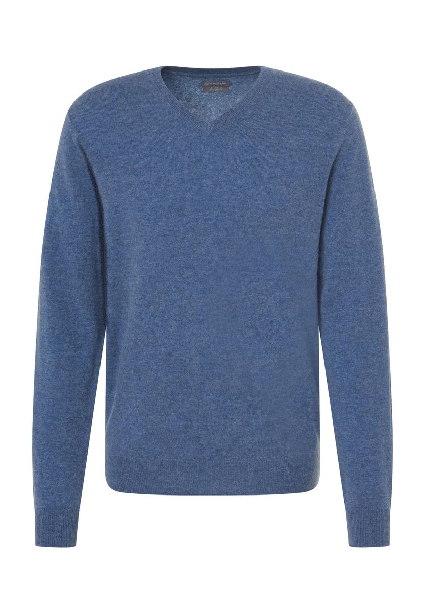 Herren Kaschmir Strickpullover mit V-Ausschnitt