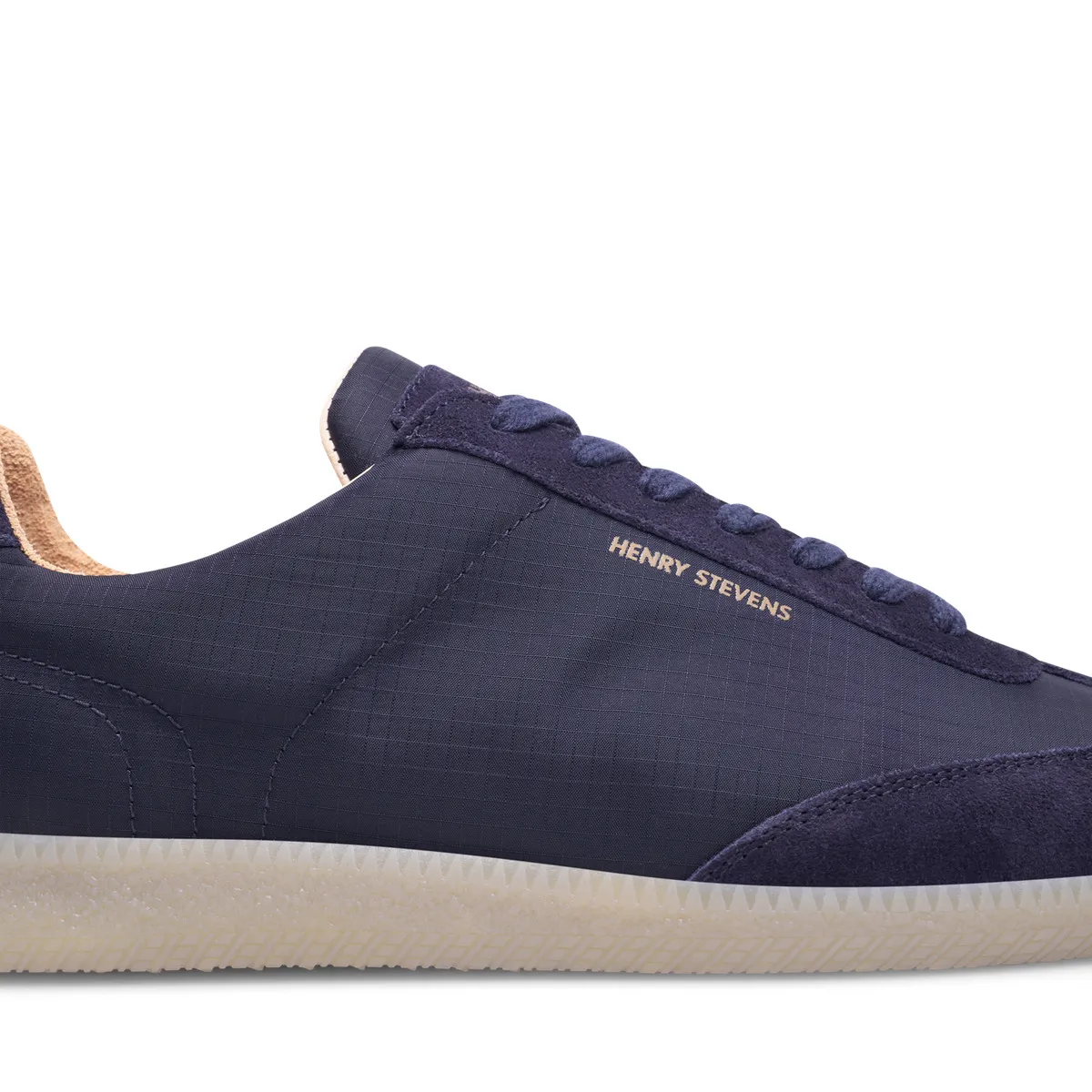 Marineblauer Low-Top-Freizeitsneaker