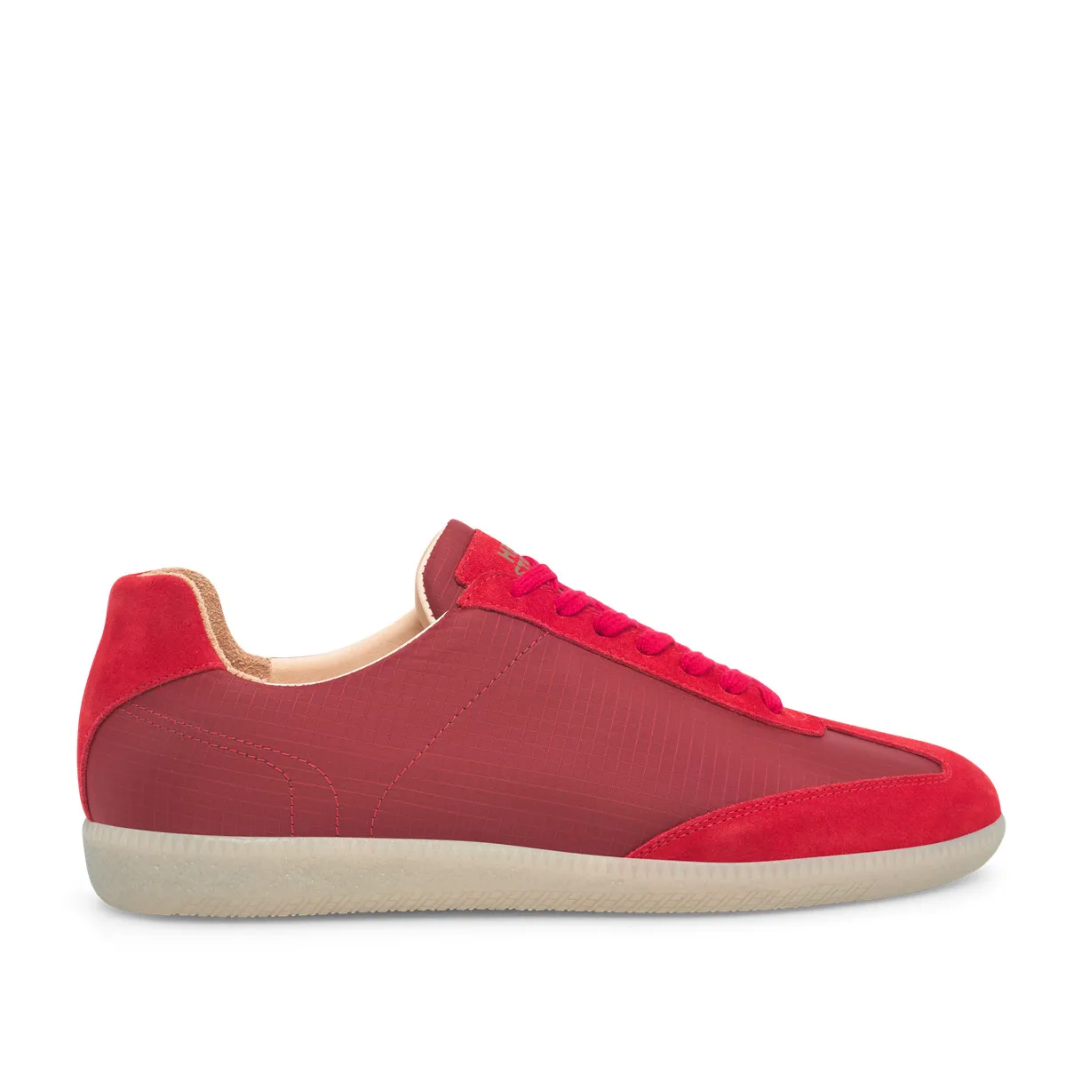 Roter Low-Top Indoor Sneaker