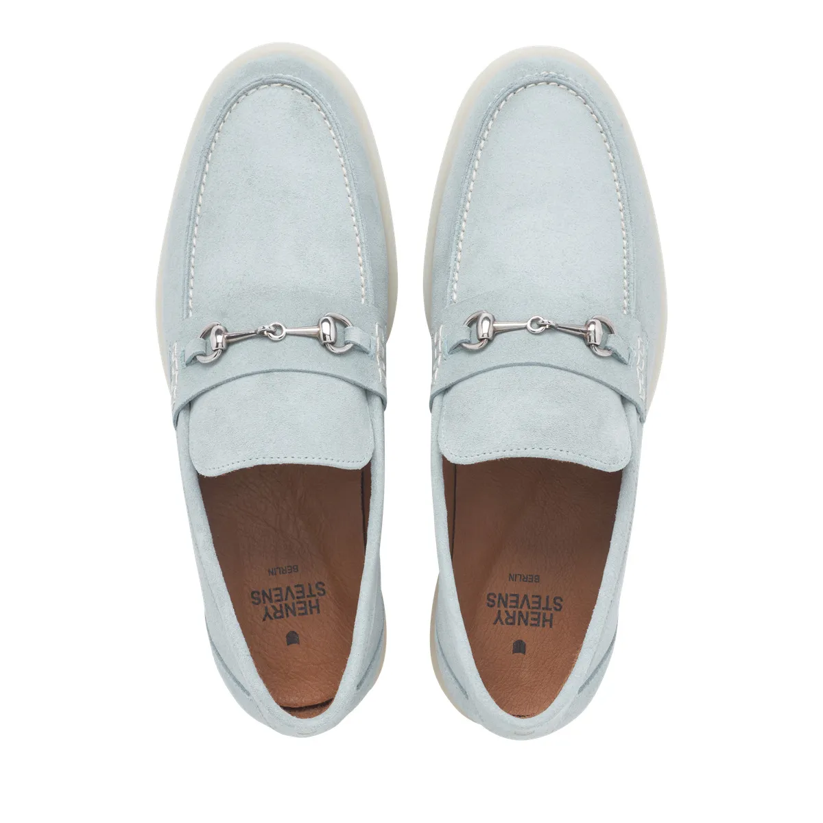 Wildleder Horsebit Loafer mit Sneaker-Sohle