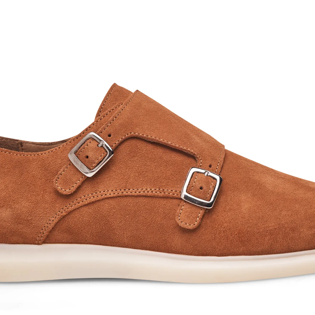 Schnallenschuh aus Wildleder