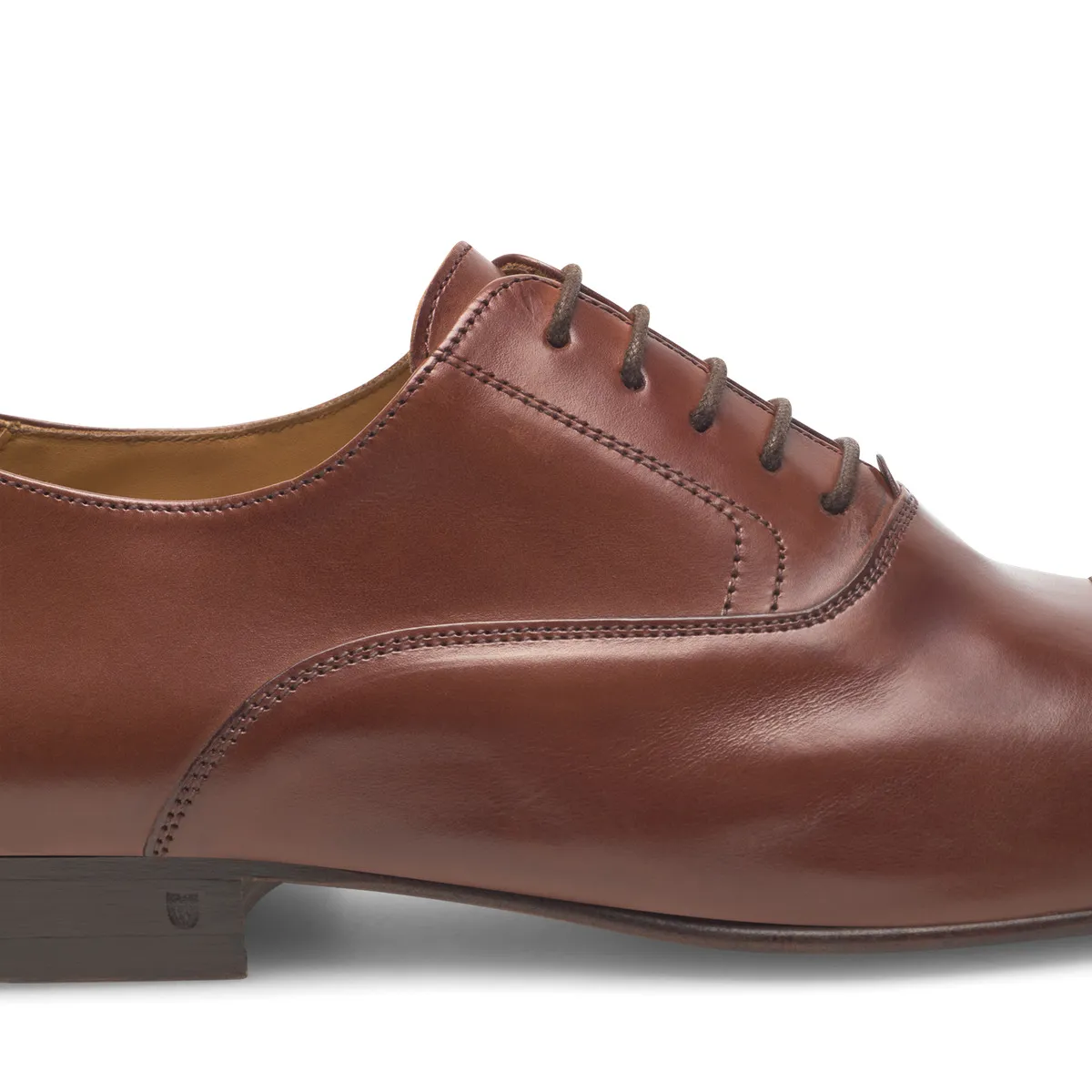 Klassischer Leder Captoe Oxford Herrenschuh