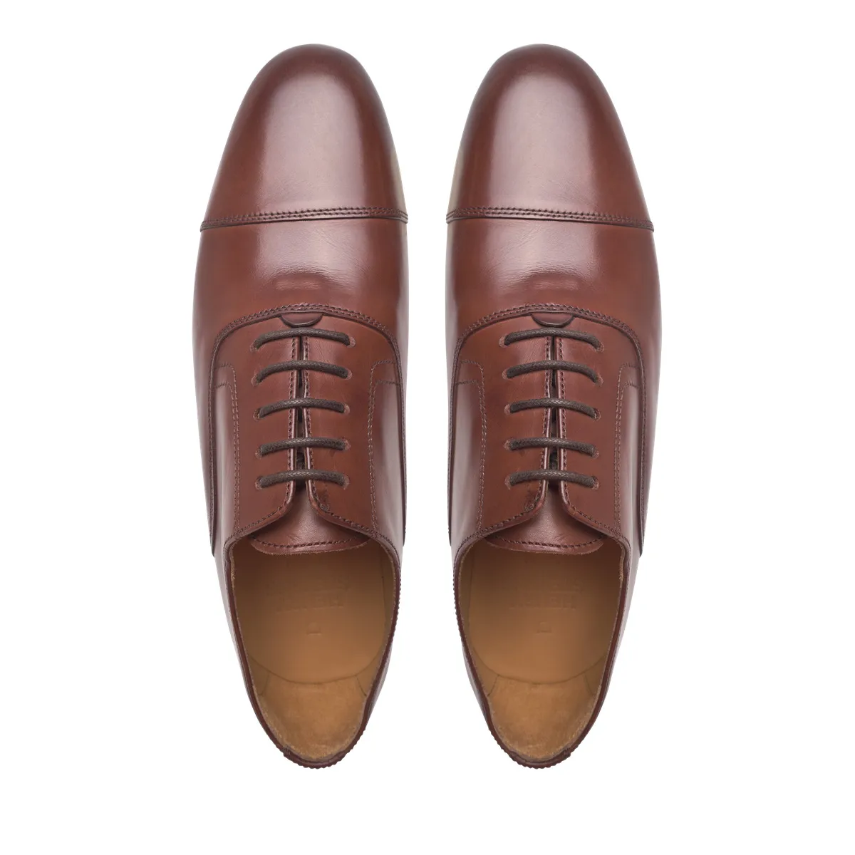 Klassischer Leder Captoe Oxford Herrenschuh