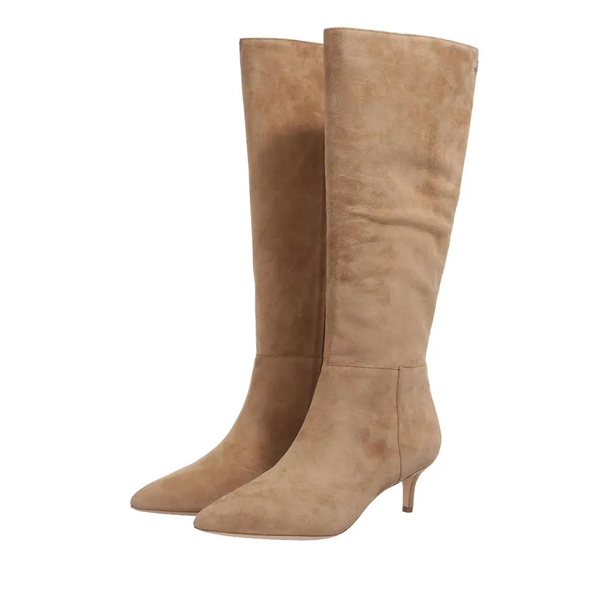 Elegante Wildleder Stiefel mit Absatz