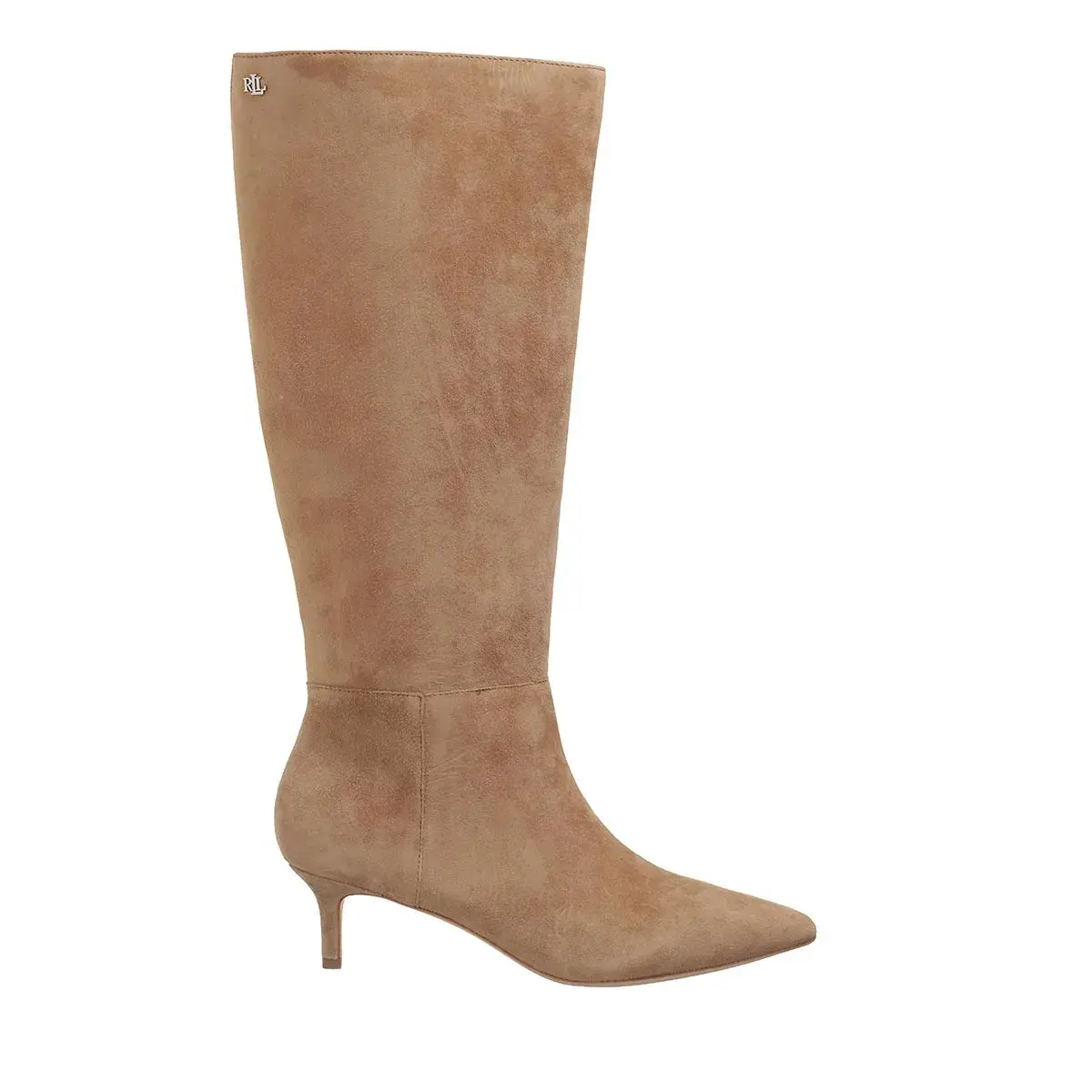 Elegante Wildleder Stiefel mit Absatz