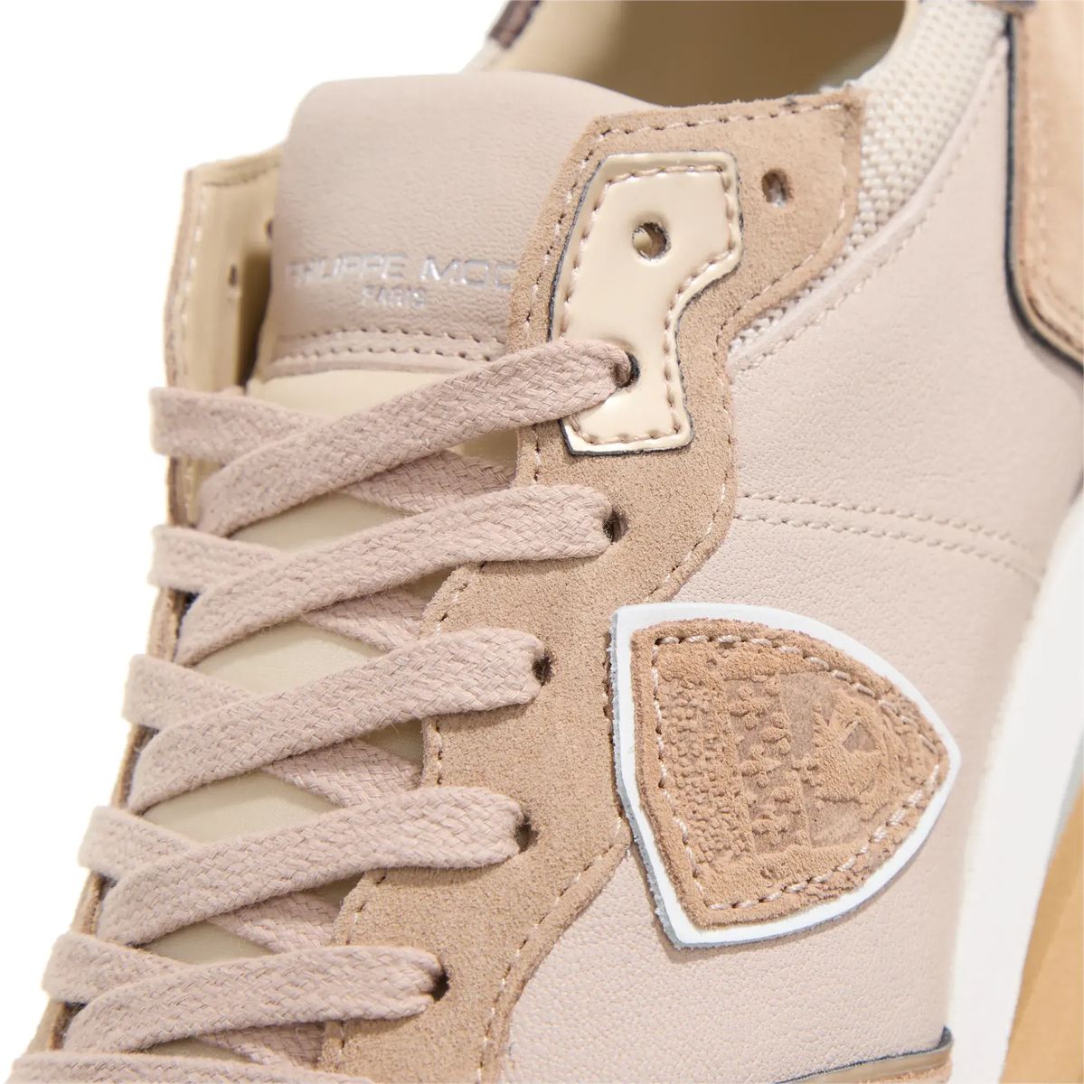 Tropez Haute Beige Low-Top Sneaker