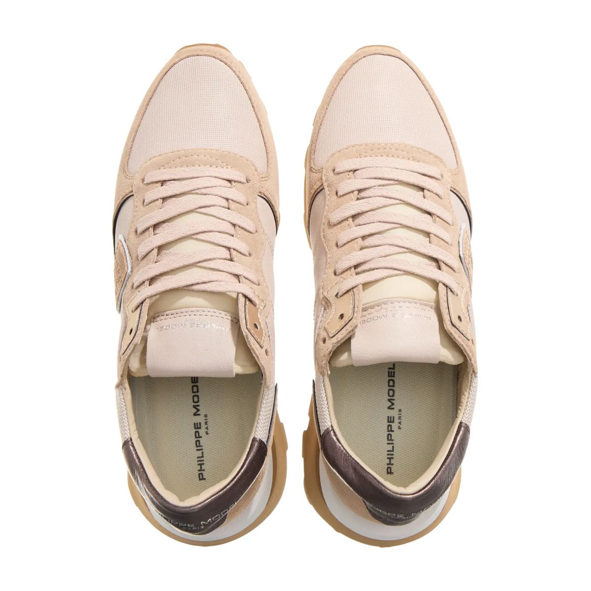 Tropez Haute Beige Low-Top Sneaker