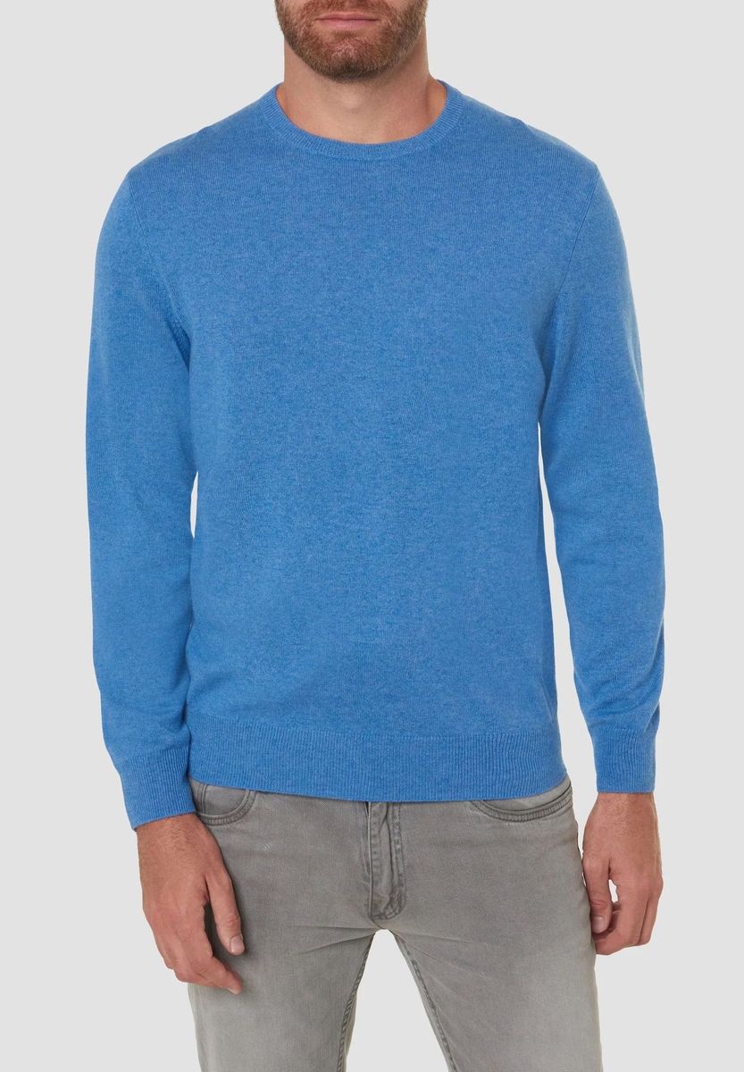 Herren Klassischer Kaschmir-Mischpullover