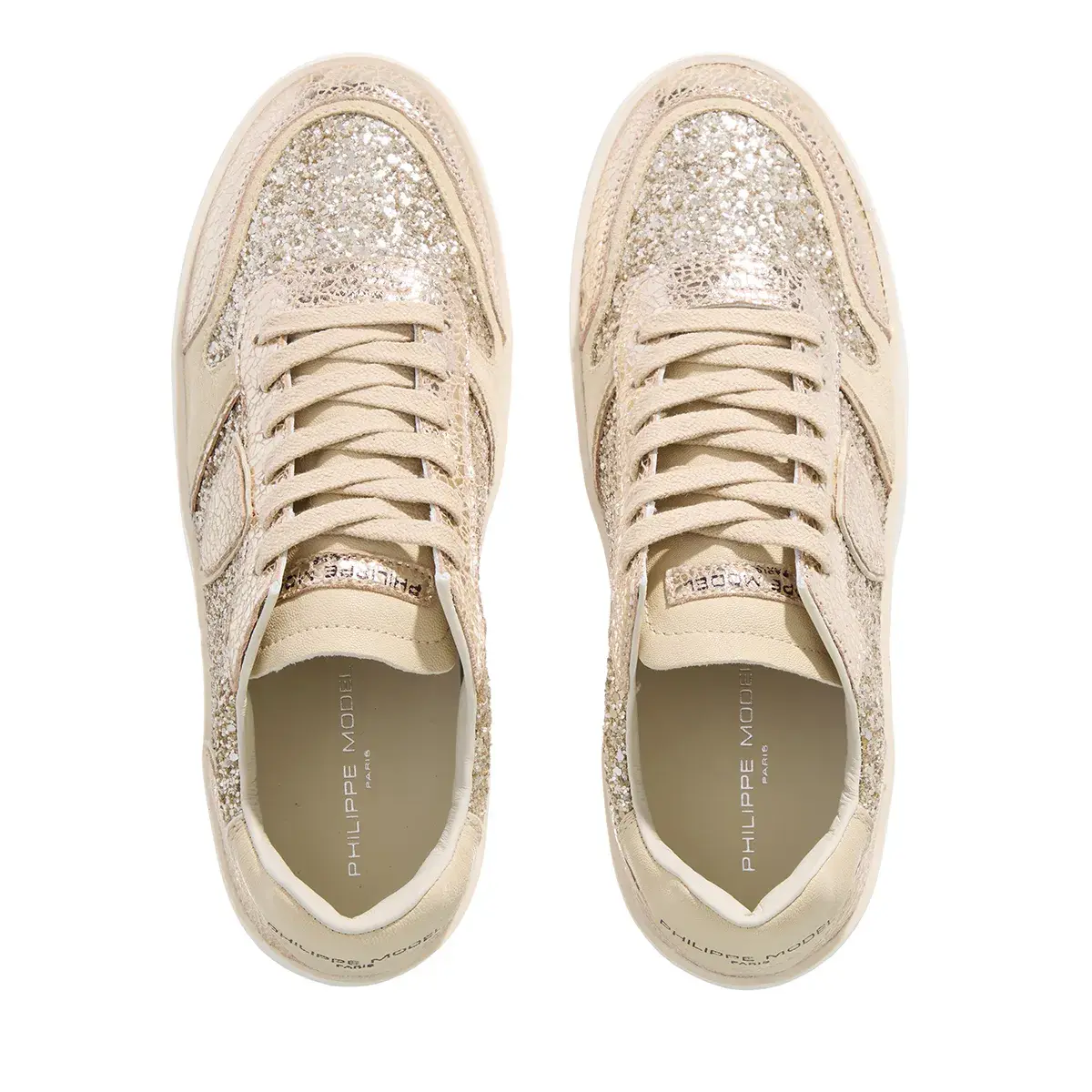 Glitzer Low-Top Mode Sneaker