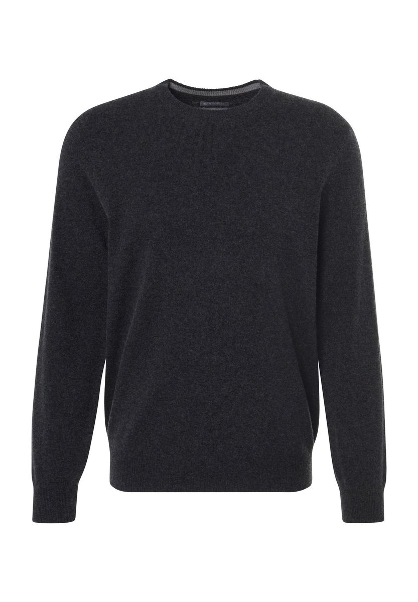 Klassischer Kaschmir-Pullover mit Rundhalsausschnitt