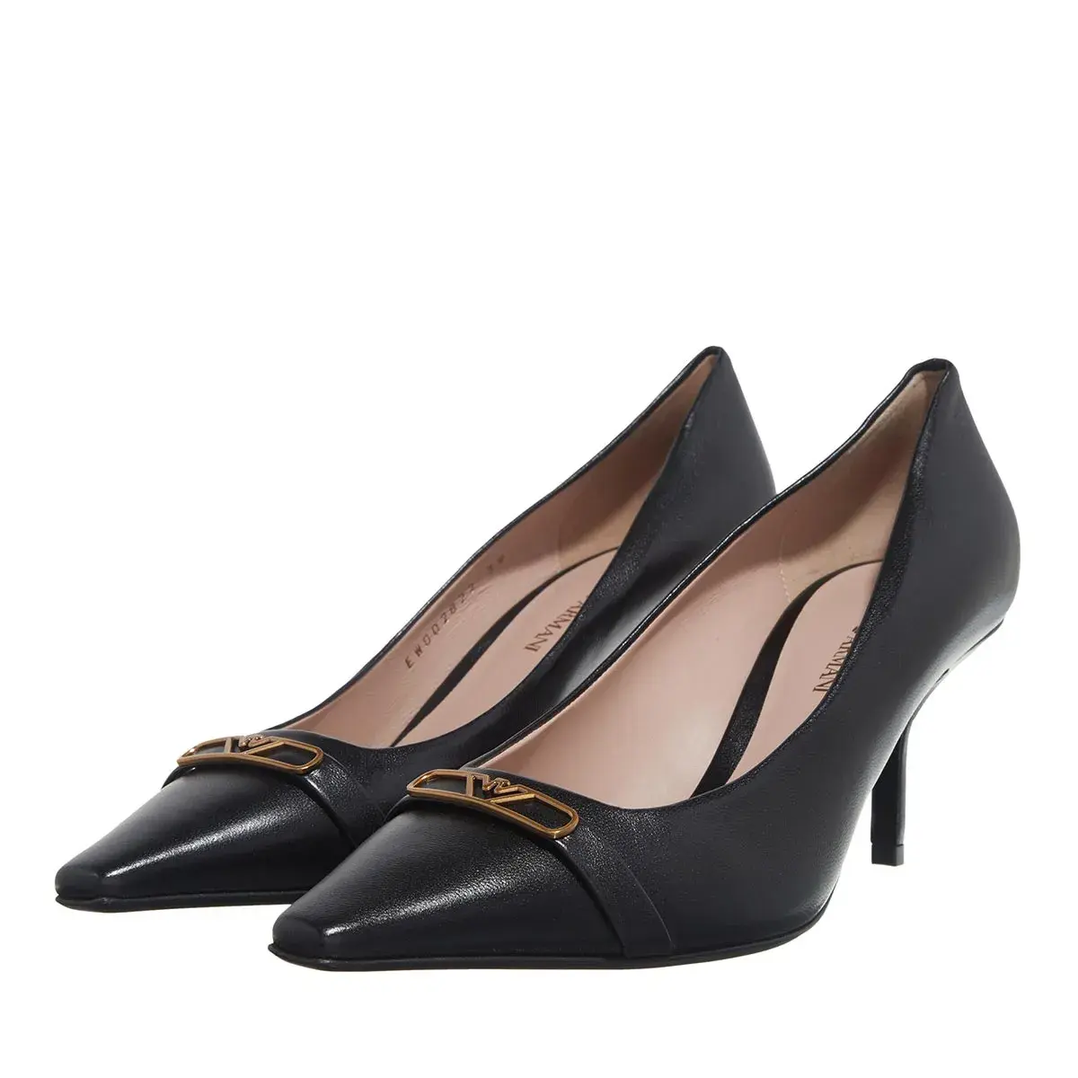 Elegante spitze Pumps aus Leder