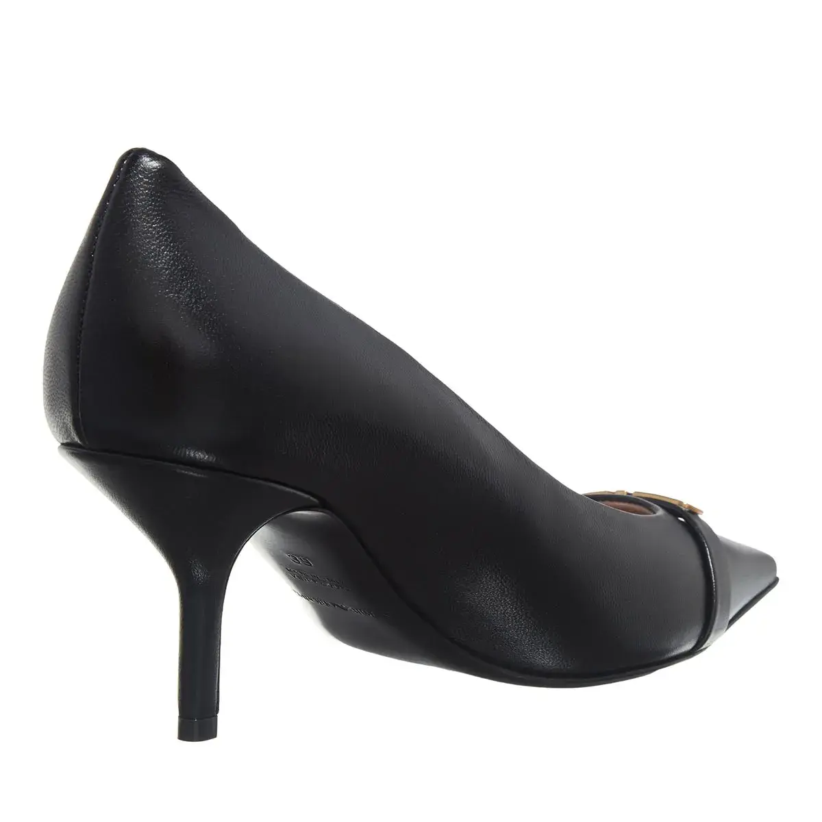 Elegante spitze Pumps aus Leder