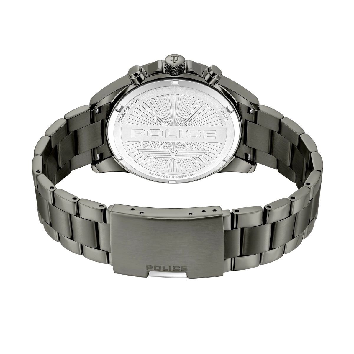 Anthrazitgraue Chronographenuhr