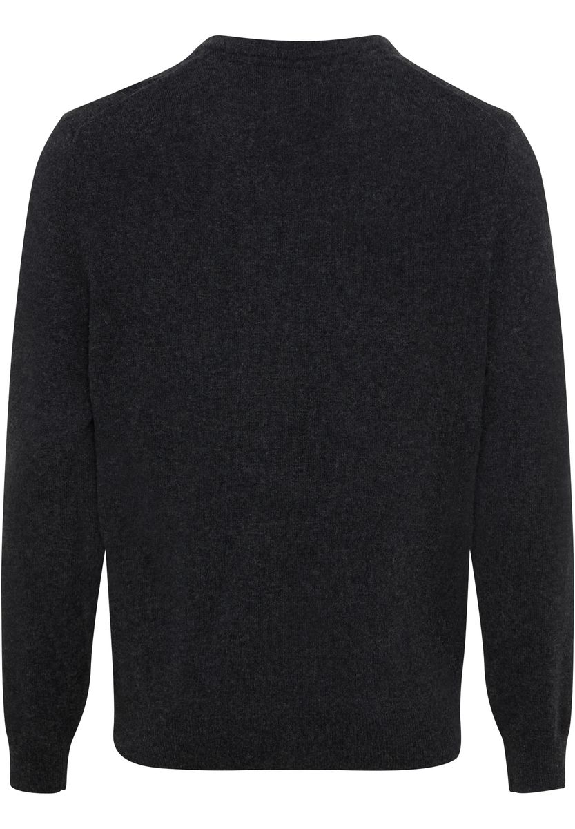 Weicher Seide-Kaschmir V-Ausschnitt Pullover