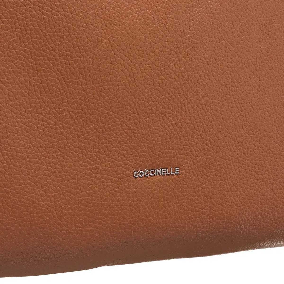 Strukturierte Ledertasche mit Griff